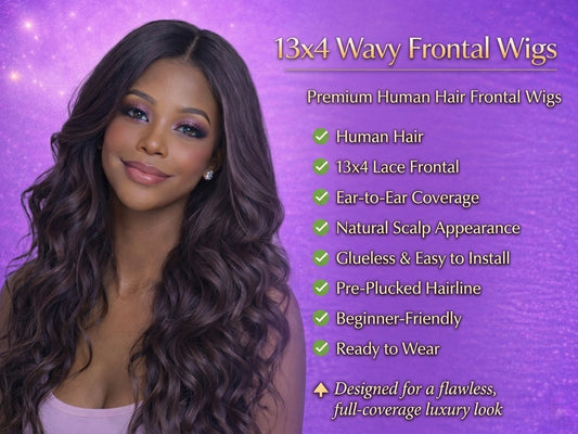 13×4 Frontal Brazilian Hair Wigs