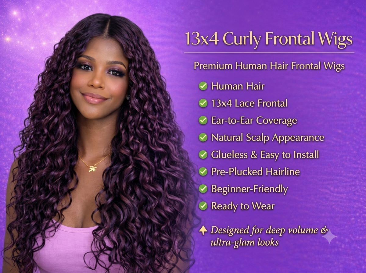 13×4 Frontal Brazilian Hair Wigs